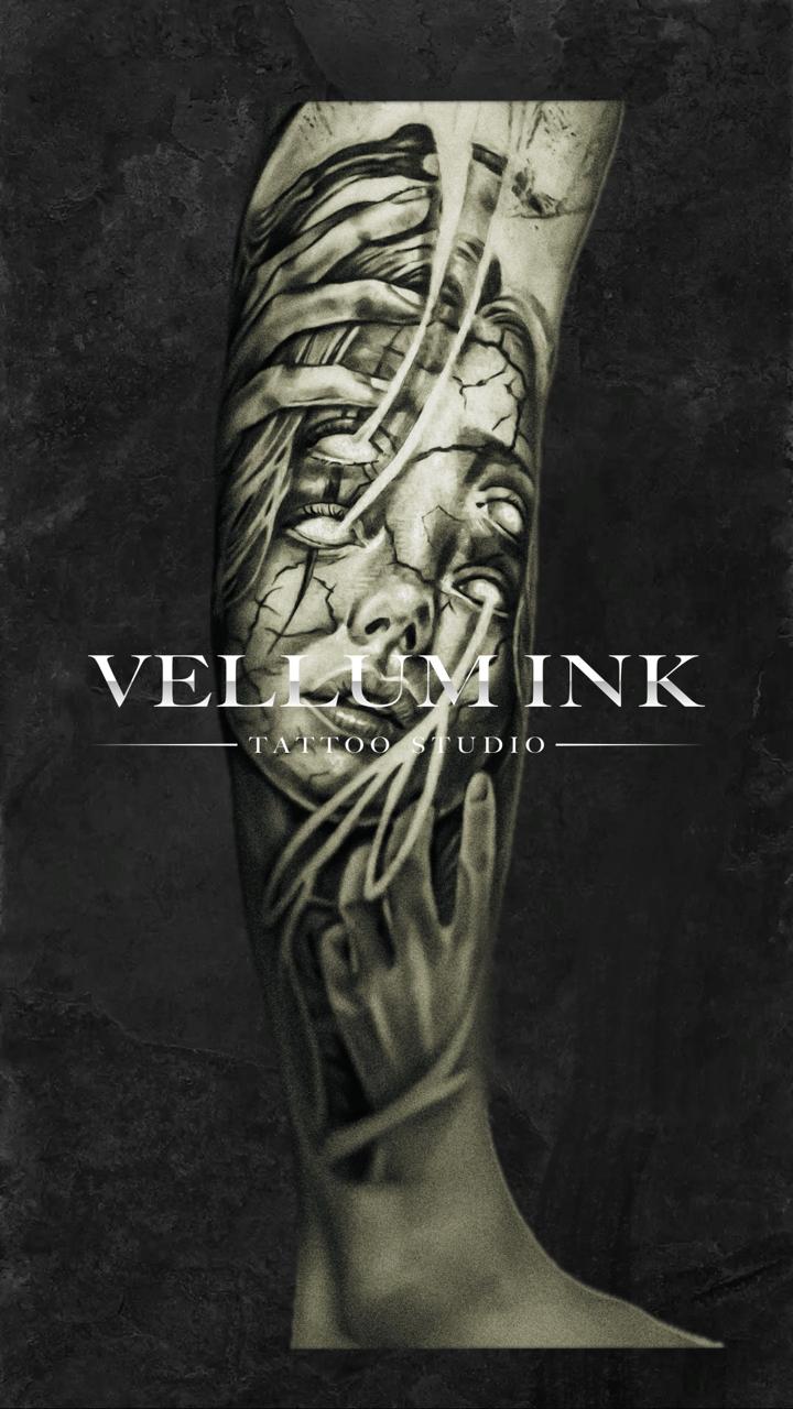 Vellum Ink Work #08