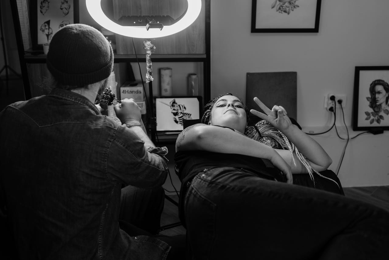 Vellum Ink Studio Waiting Lounge
